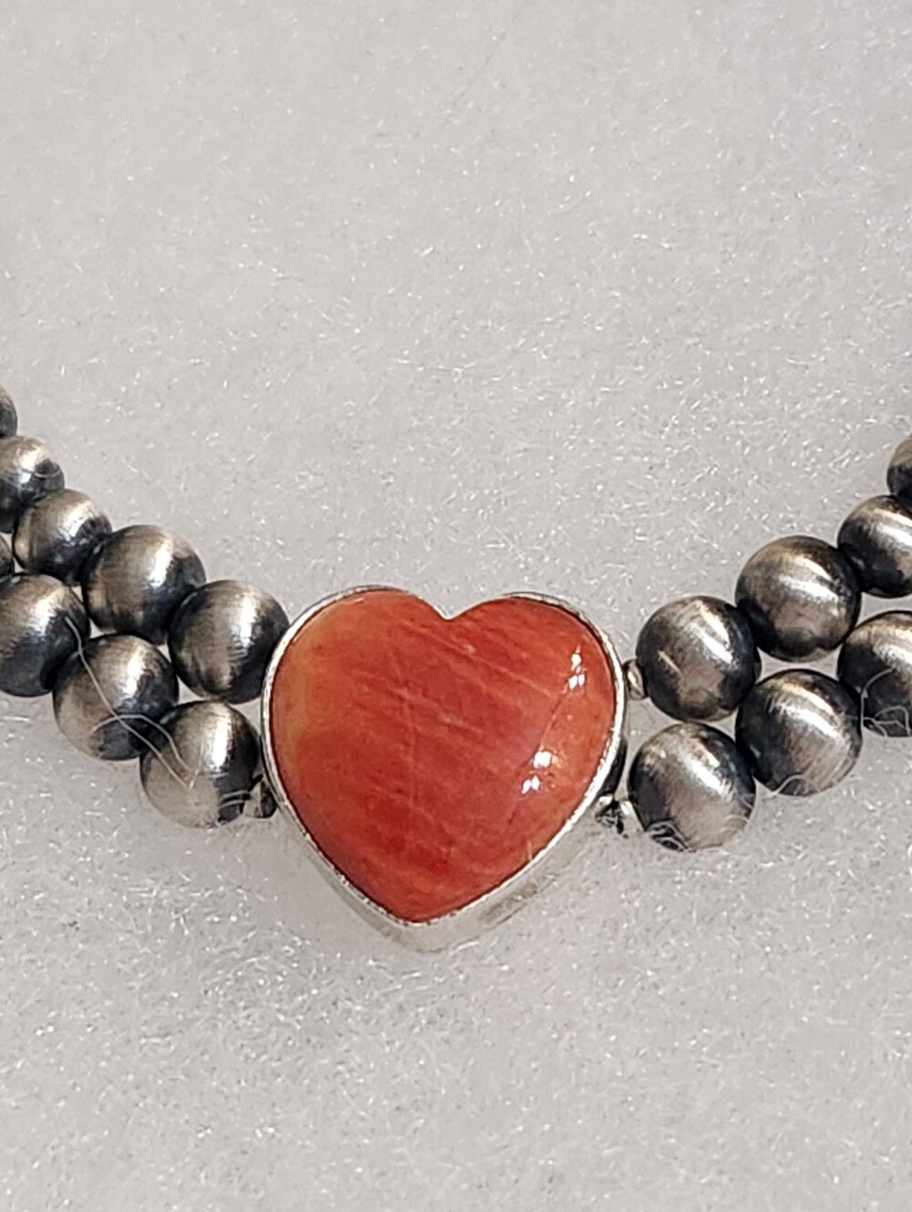 Native Made By Rachel Grace Red Spiney Necklace